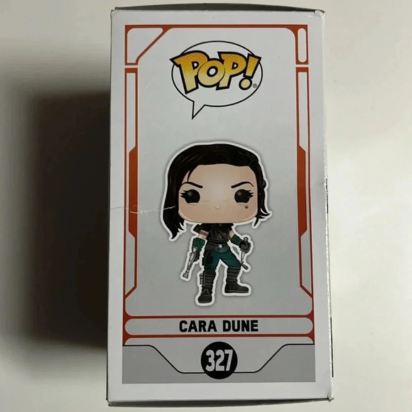 Cara Dune bobble head figurine Star Wars the mandalorian 327 funky pop Star Wars - Picture 3 of 7